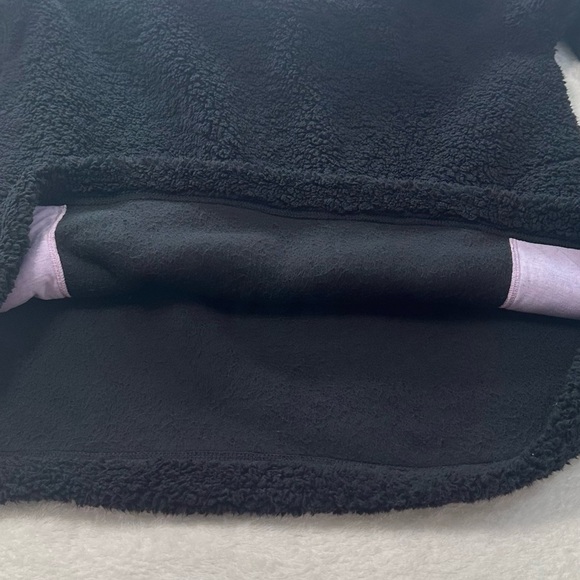 Koolaburra by Ugg Cozy Sherpa 1/4 Zip Pullover Black in Size XL - Picture 6 of 15